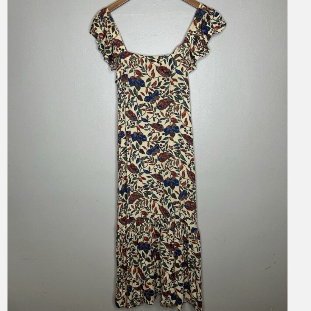 HOUSE OF HARLOW 1960 BOHO FLORAL MAXI DRESS